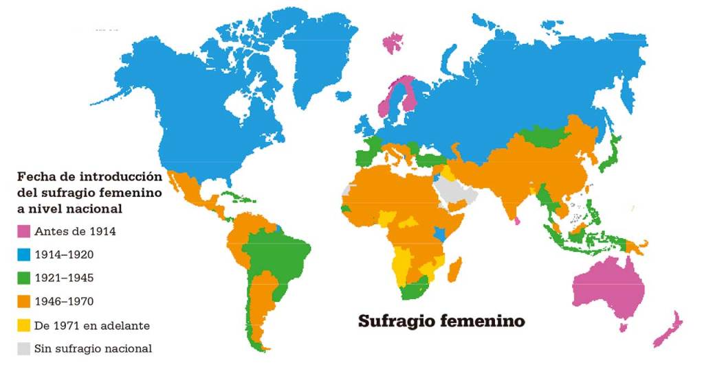 sufragio-femenino-historia-mapa
