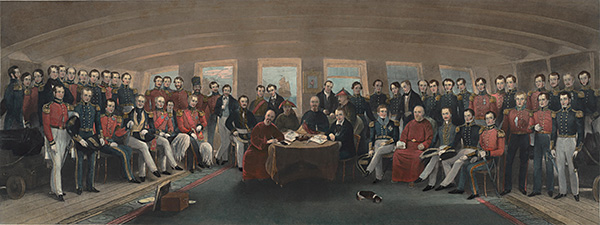 Firma del Tratado de Nankín