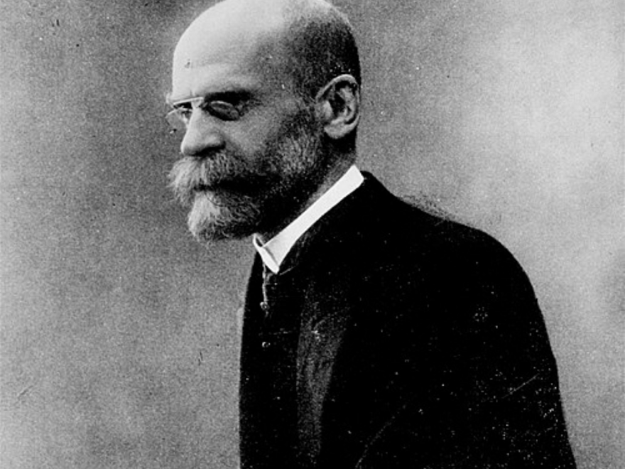 Émile Durkheim.