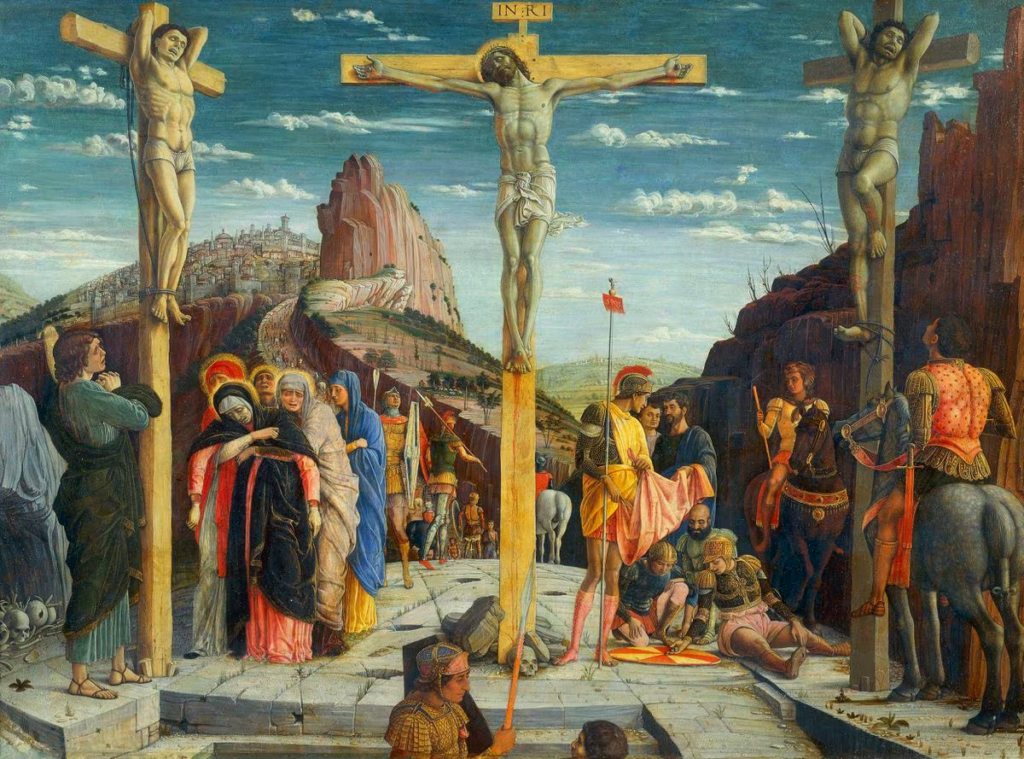'Crucifixion' (1457-1459) de Andrea Mantegna.